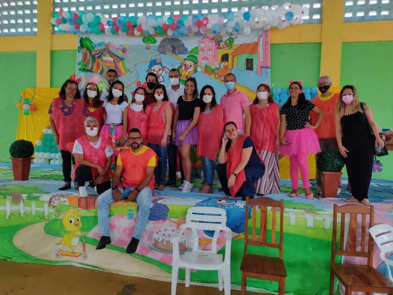 Camacã: Unidades de Saúde Euvaldo Maia e Dr. Aníbal Cavalcante comemoram o dia das crianças recheada de diversão